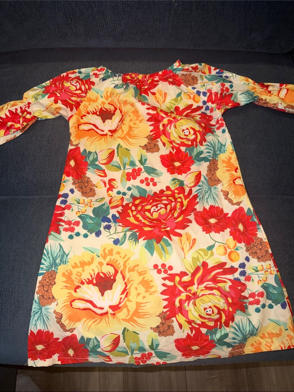 Dress w/Bell Sleeves